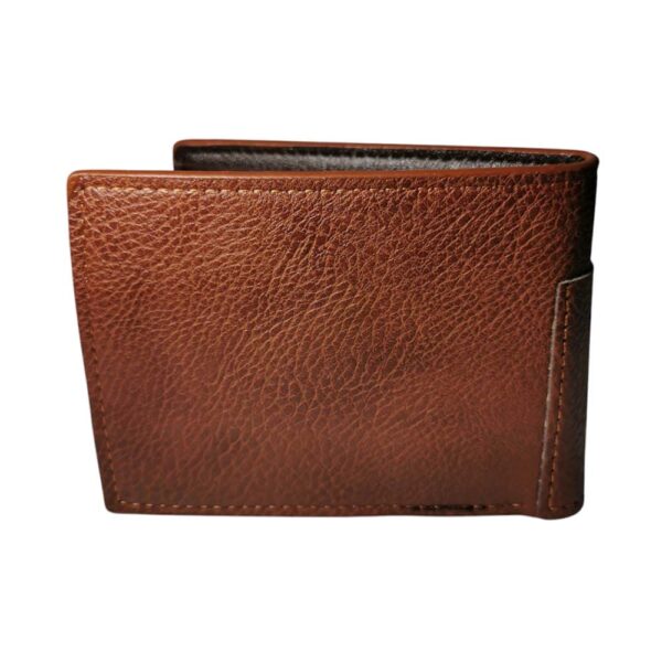 Billetera para hombre, con credencial, cafe - Imagen 3