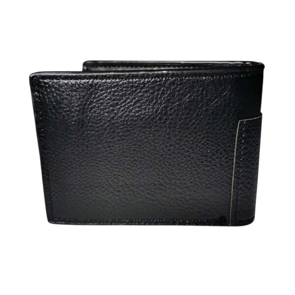 Billetera para hombre, con credencial, negro - Imagen 3