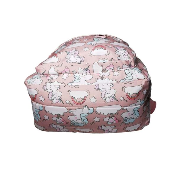 Mochila de 3pzs, impermeable, Kawaii, unicornio, rosa - Imagen 3