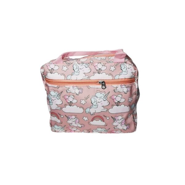 Mochila de 3pzs, impermeable, Kawaii, unicornio, rosa - Imagen 5