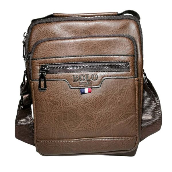 Morral de hombre, bandera francia, cafe