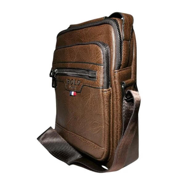 Morral de hombre, bandera francia, cafe - Imagen 5