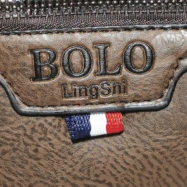 Morral de hombre, bandera francia, cafe - Imagen 6