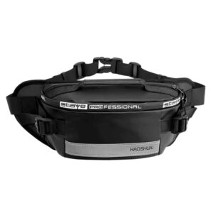 Riñonera impermeable multiusos sport, negro