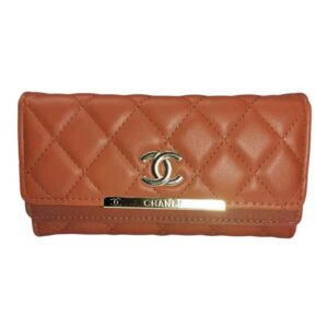 Billetera Chanel, camel