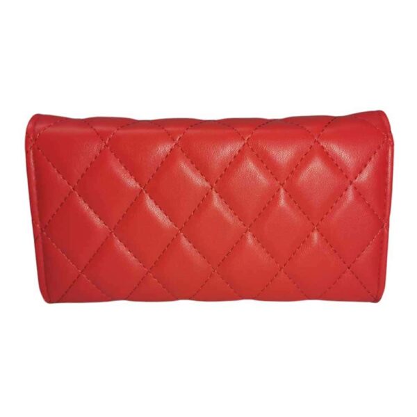 Billetera Chanel, rojo - Imagen 2