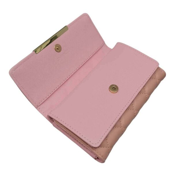 Billetera Chanel, rosado - Imagen 3