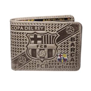 Billetera de cuero Barcelona, beige
