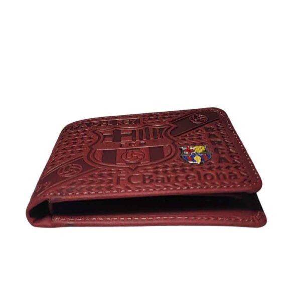 Billetera de cuero Barcelona, rojo - Imagen 7