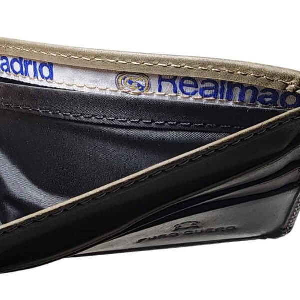Billetera de cuero Real Madrid, cafe - Imagen 6