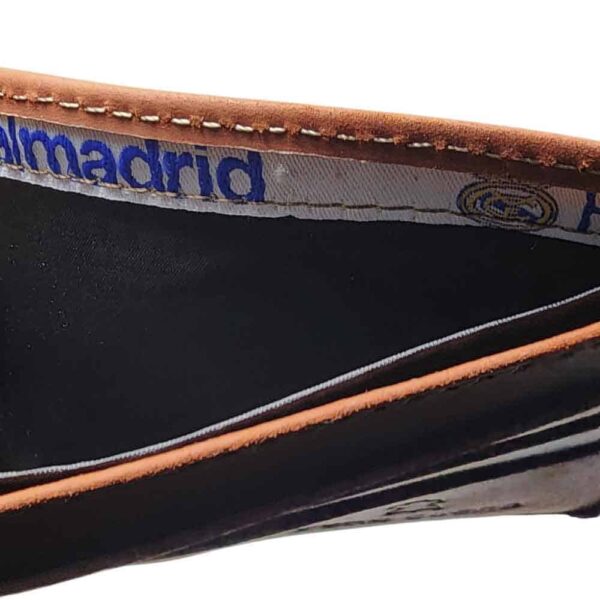Billetera de cuero Real Madrid, naranja - Imagen 6
