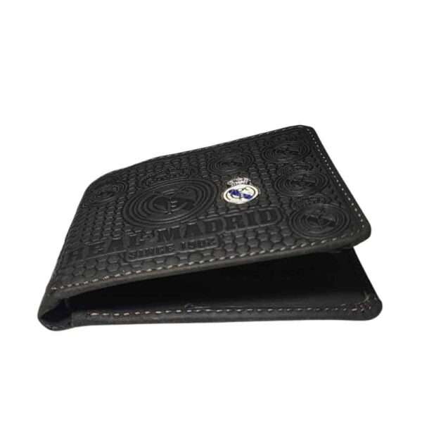 Billetera de cuero Real Madrid, negro - Imagen 5