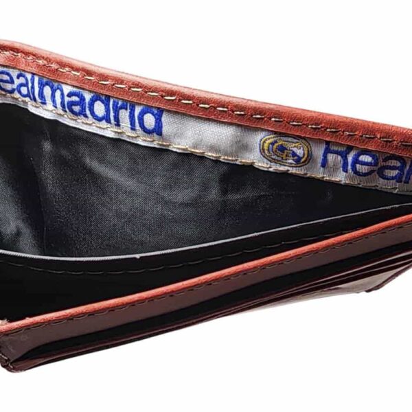 Billetera de cuero Real Madrid, rojo - Imagen 6