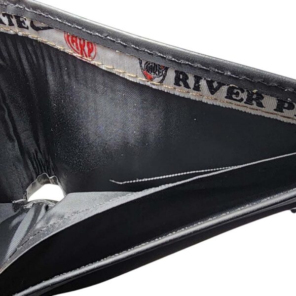 Billetera de cuero River Plate, negro - Imagen 6