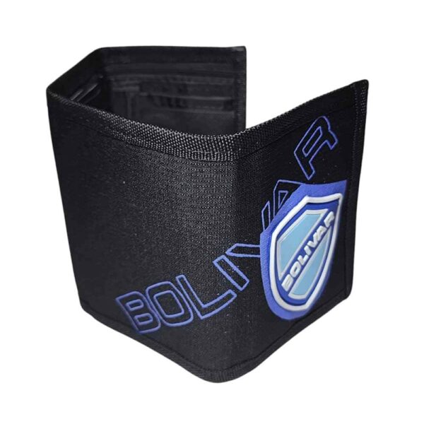 Billetera de lona con cadena, club Bolivar - Imagen 2