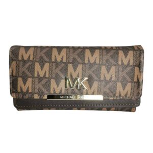 Billetera Michael Kors, cafe MK