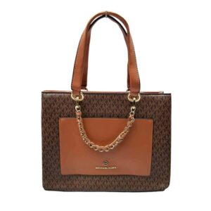 Bolso de hombro mediano Cece Michael Kors, Cafe