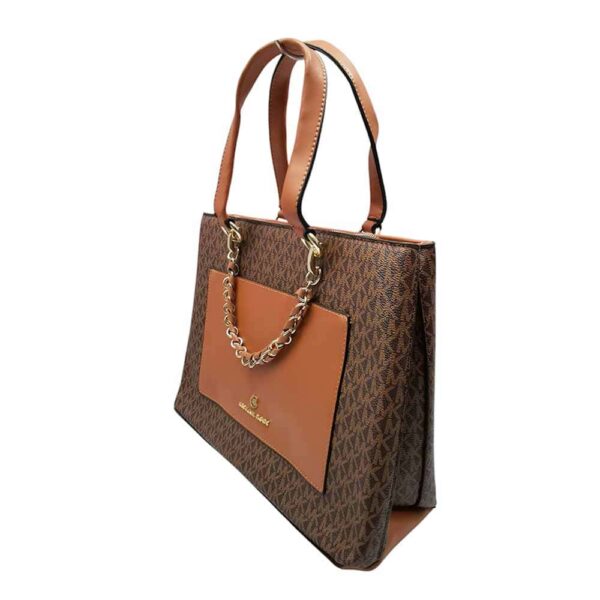 Bolso de hombro mediano Cece Michael Kors, Cafe - Imagen 3