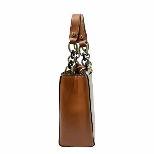 Bolso de hombro mediano Teagen Michael Kors, Beige - Imagen 5
