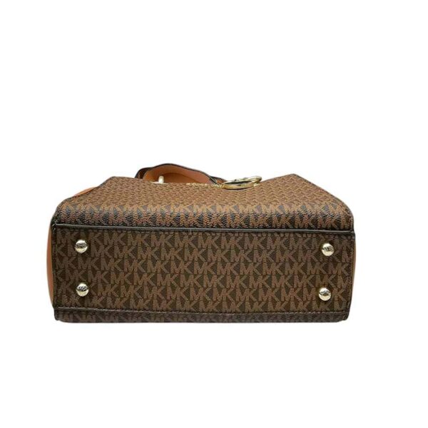 Bolso de hombro mediano Teagen Michael Kors, Cafe - Imagen 4