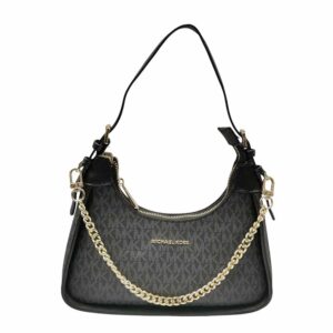 Bolso de hombro Wilma mediano Michael Kors, negro