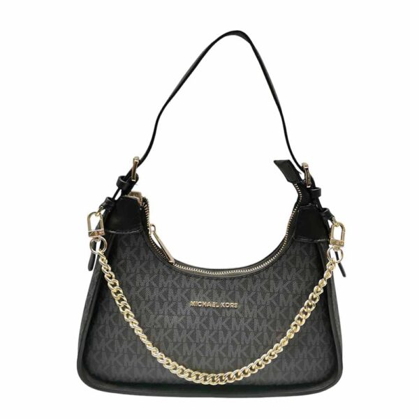 Bolso de hombro Wilma mediano Michael Kors, negro