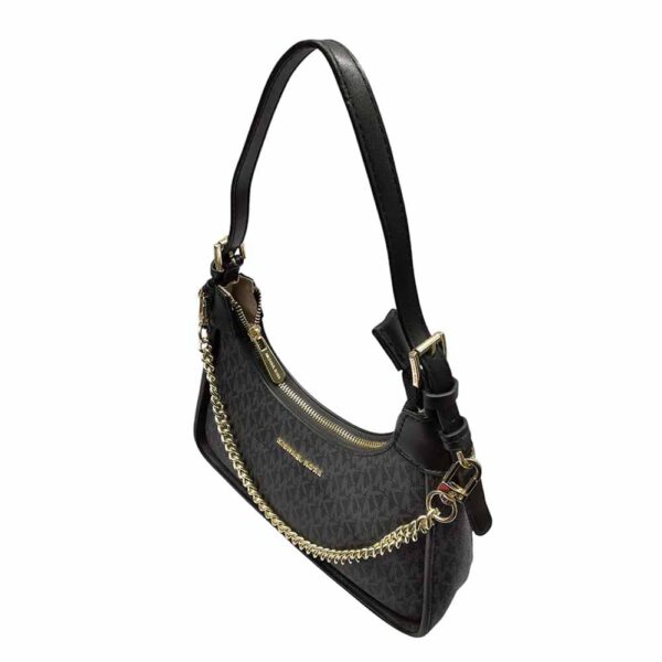 Bolso de hombro Wilma mediano Michael Kors, negro - Imagen 4