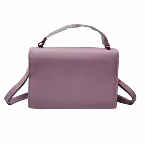 Bolso mediano minimalista, lila - Imagen 2
