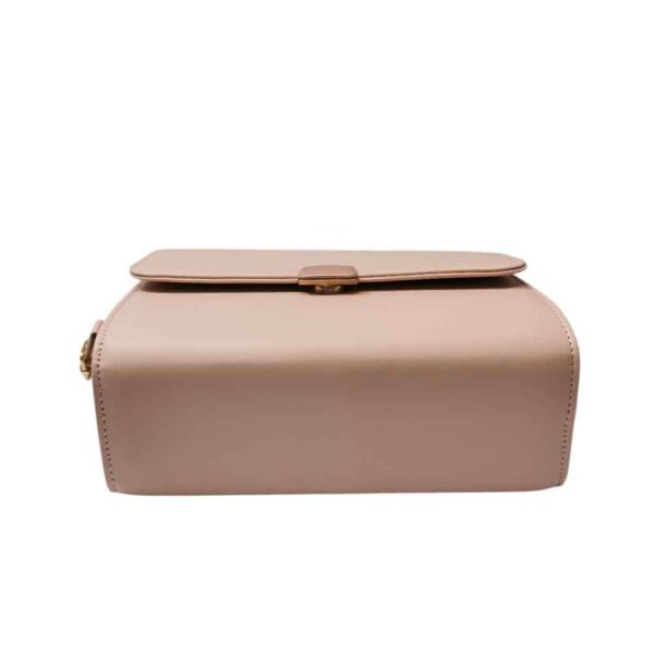 Bolso mediano minimalista, rosa - Imagen 5