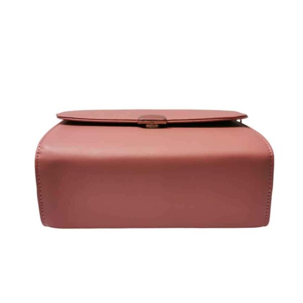 Bolso mediano minimalista, rosa sandia - Imagen 5