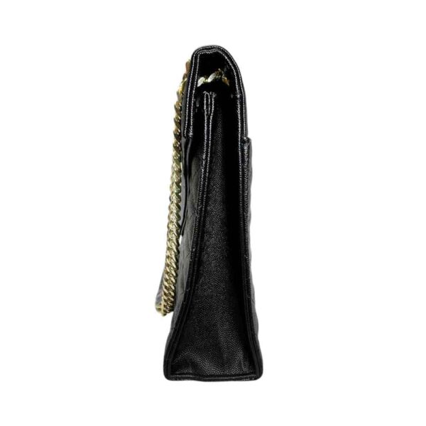 Bolso de hombro Saint Laurent Grain de Poudre, Negro - Imagen 5