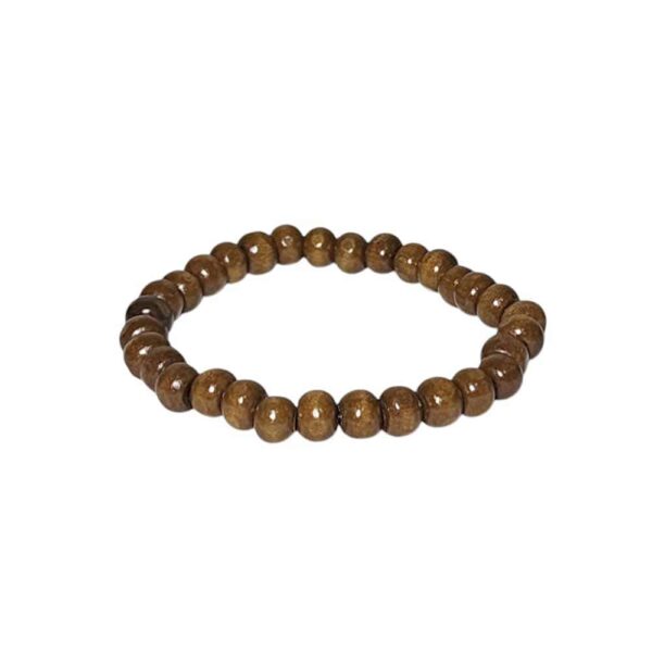 Reloj con pulseras trenzado multitiras, camel - Imagen 6