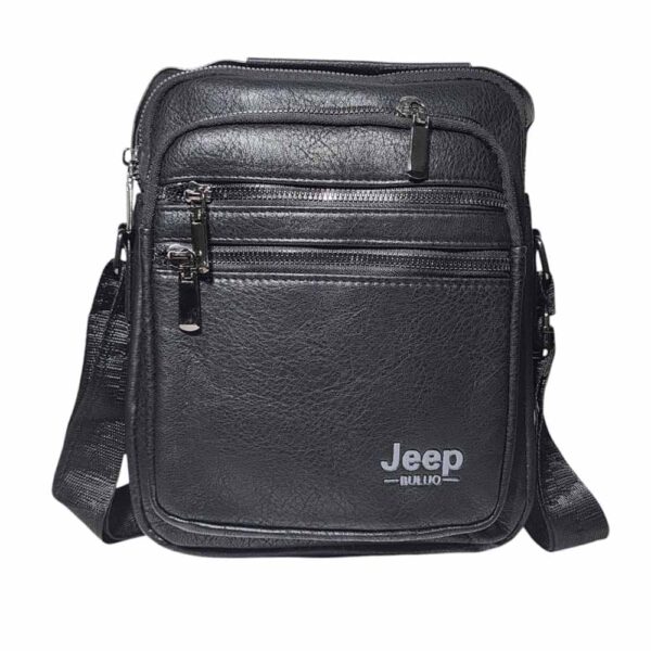 Morral de hombre, Jeep, 4 divisiones, negro