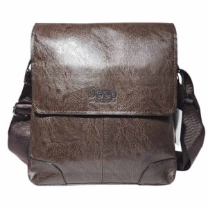 Morral de hombre, Jeep, solapa, small, cafe