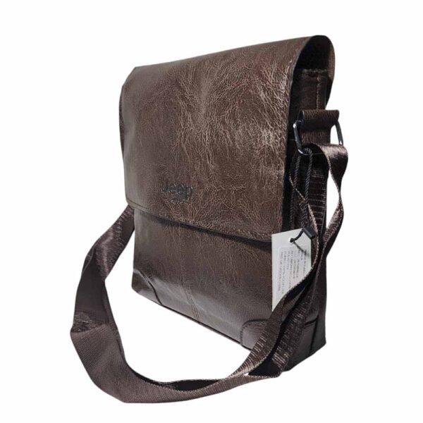 Morral de hombre, Jeep, solapa, small, cafe - Imagen 5