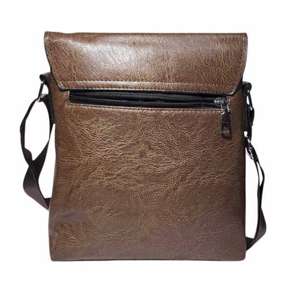Morral de hombre, Jeep, solapa, small, camel - Imagen 2