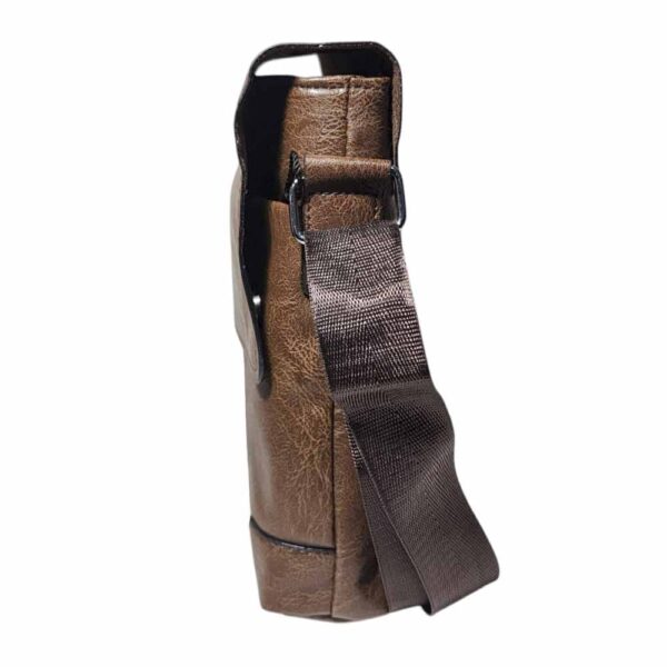 Morral de hombre, Jeep, solapa, small, camel - Imagen 3