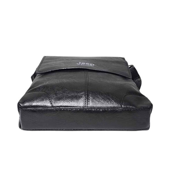 Morral de hombre, Jeep, solapa, small, negro - Imagen 4