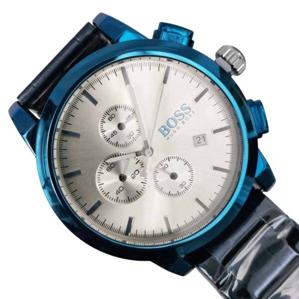 Premium, Classic men Hugo Boss, Cuarzo, Blue - Imagen 2