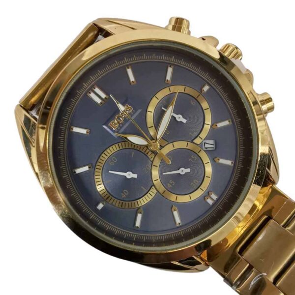 Premium, Classic men Hugo Boss, Gold Blue - Imagen 2