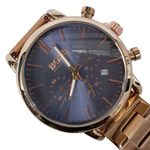 Premium, Classic men Hugo Boss, Gold Rose Blue - Imagen 2