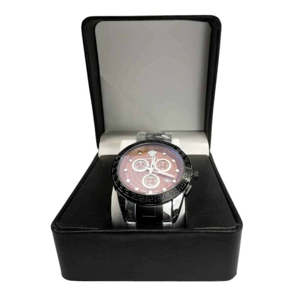 Premium, Versace Chrono two tone Steel Brown - Imagen 5