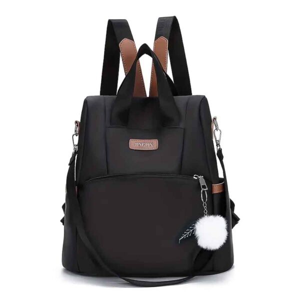 Mochila cartera antirrobo, oxford travel, negro