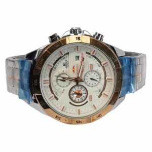 Premium, Casio Edifice WR, Chrono Steel White