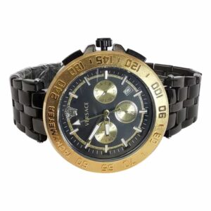 Premium, Versace Chrono two tone Gold and Black