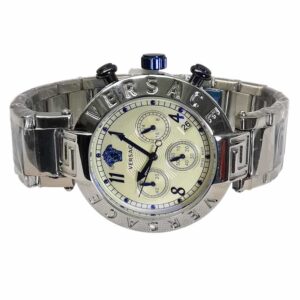 Premium, Versace Chrono two tone Steel and White