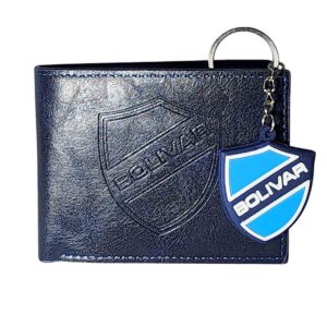 Billetera de hombre, Club Bolivar, Azul