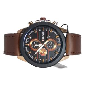 Reloj fechador sumergible, bisel Black, cafe