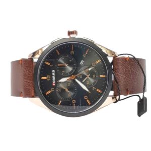 Reloj fechador sumergible, chrono, cafe