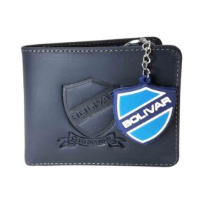 Billetera de cuero, Bolivar Centenario Escudo